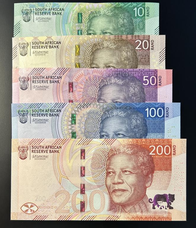 Набор ЮАР 2023 год ПРЕСС/UNC