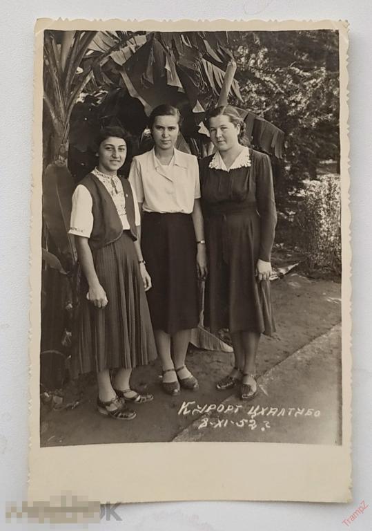 Фотография девушки в платьях, мода одежда, Грузия курорт Цхалтубо #105 