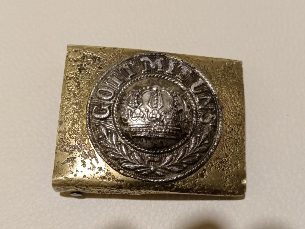 Пряжка Кайзер Германская Империя. Оригинал.Раритет.