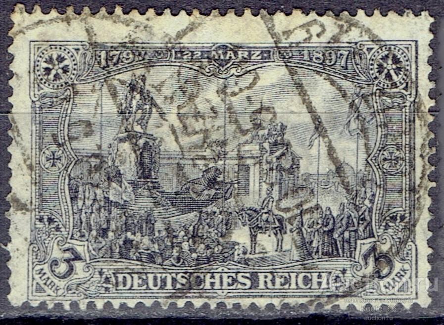 1915-19 Германия Рейх Мих 96 В II гаш