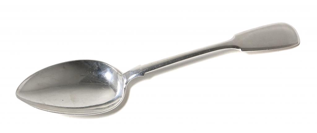 Серебряная обеденная ложка. Россия, 1899-1900 гг.