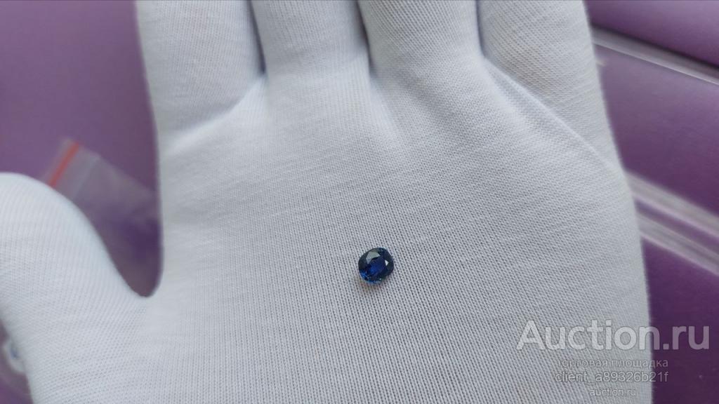 Природный сапфир 0.80 ct