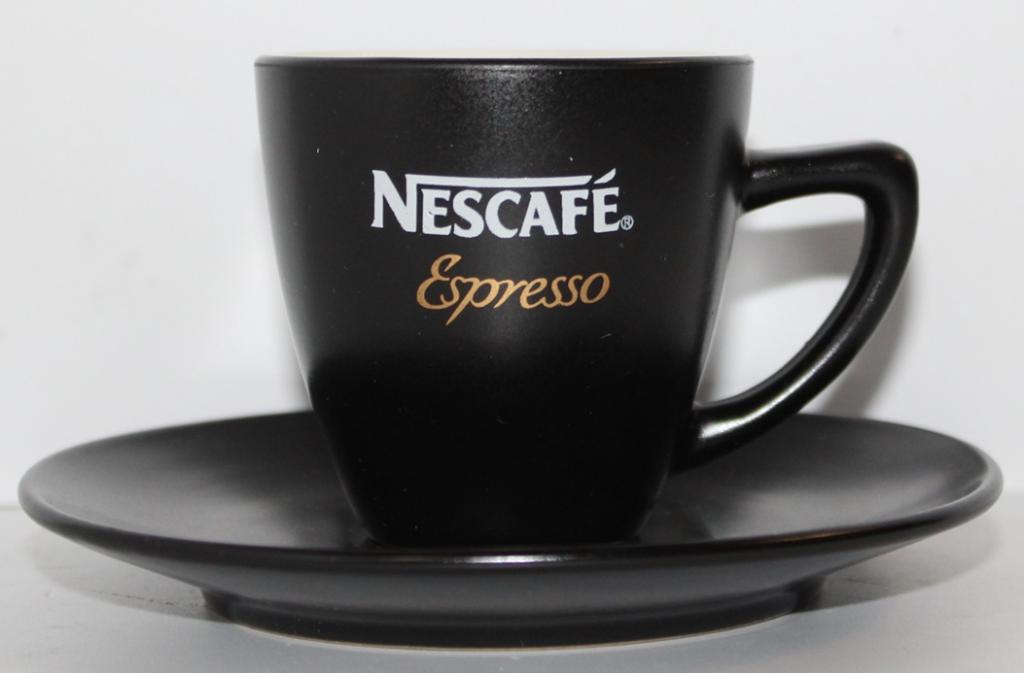 Nescafe Espresso кофейная пара - чашка и блюдце. Новая. Дешево!