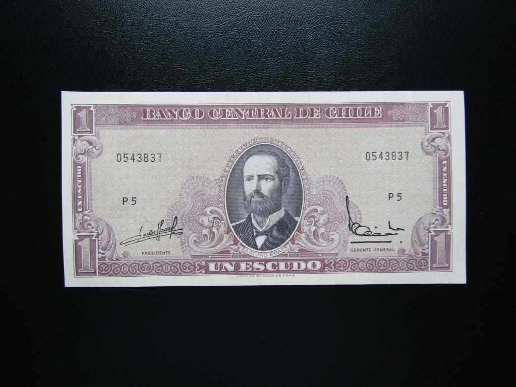 Чили - 1 эскудо 1962г. UNC.
