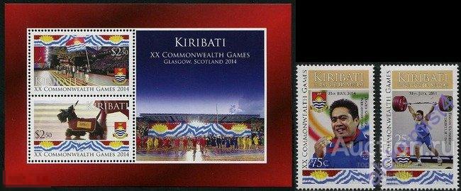 Кирибати 2014 ** Игры Содружества - Глазго, Шотландия, участник Олимпийских Игр 2008, 2012 см.оп. 