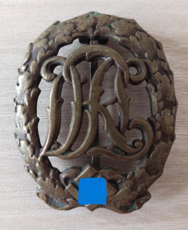 Германия 1933 год 3 РЕЙХ Знак спортивный DRA