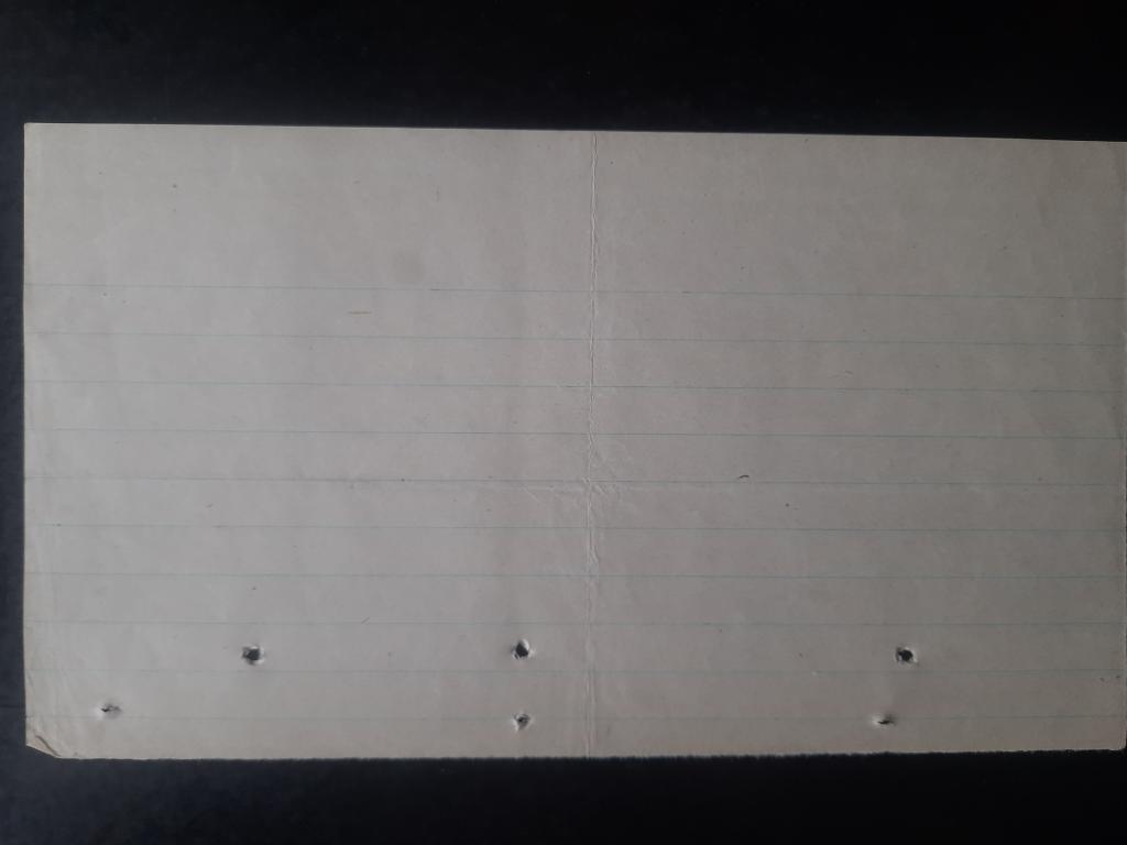 1919 г.Документ Ново-Михайловского( Енисейская губ.) общества Потребителей, Минусинский у. Енисейско