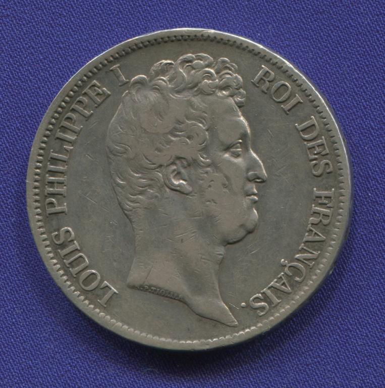 Франция 5 франков 1831L VF Байона