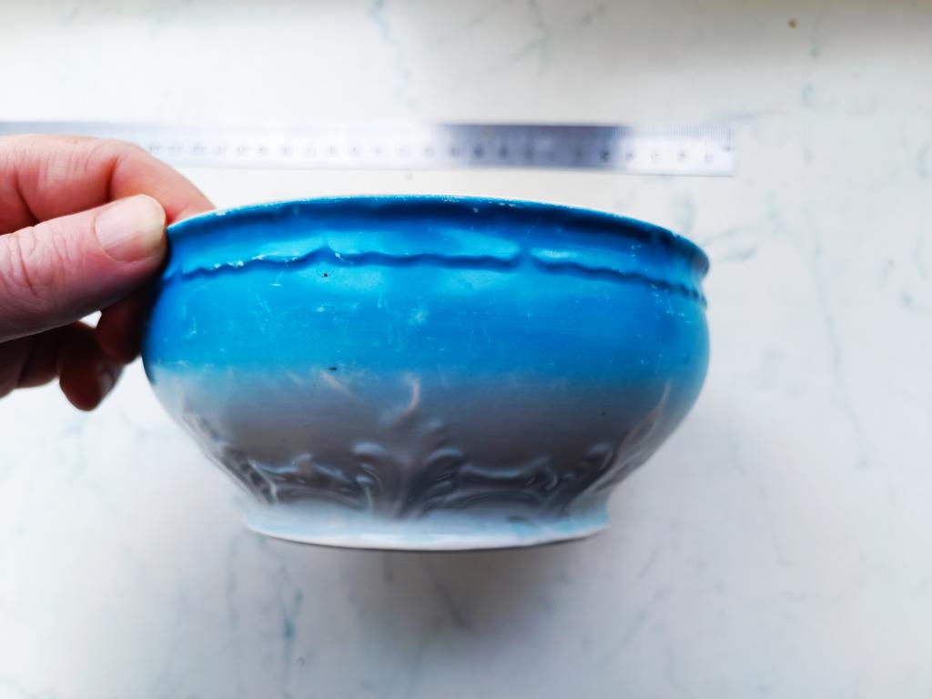 Капельник Полоскательница Рельеф. СССР  ДФЗ Вербилки