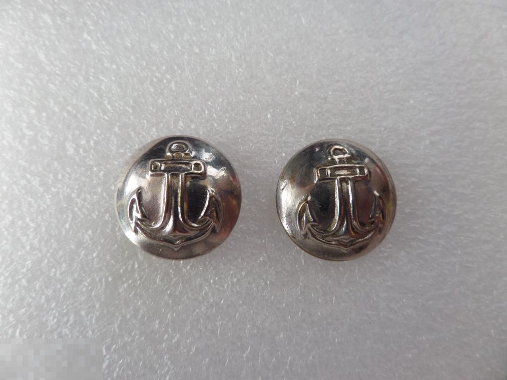 Пуговица погонная 18мм повседневная. РКВМФ Техник/Медик. Ранний тип #1