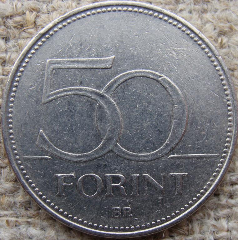 Венгрия 50 форинтов 2007 год