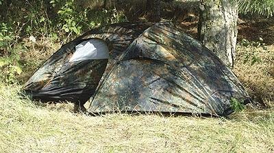 Палатка Mil-Tec Recom One Man Tent Flecktarn