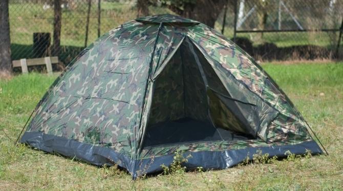 Палатка Mil-Tec three man tent Igloo Standard dome tent Woodland