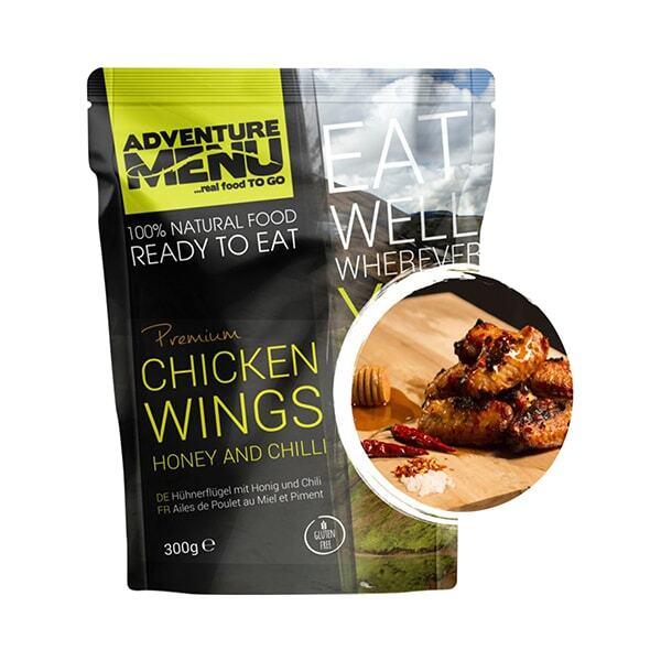 Полевое питание Adventure Menu Chicken wings with honey and chili