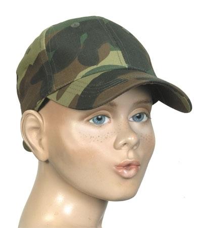 Бейсболка US Baseball Cap Kids Woodland