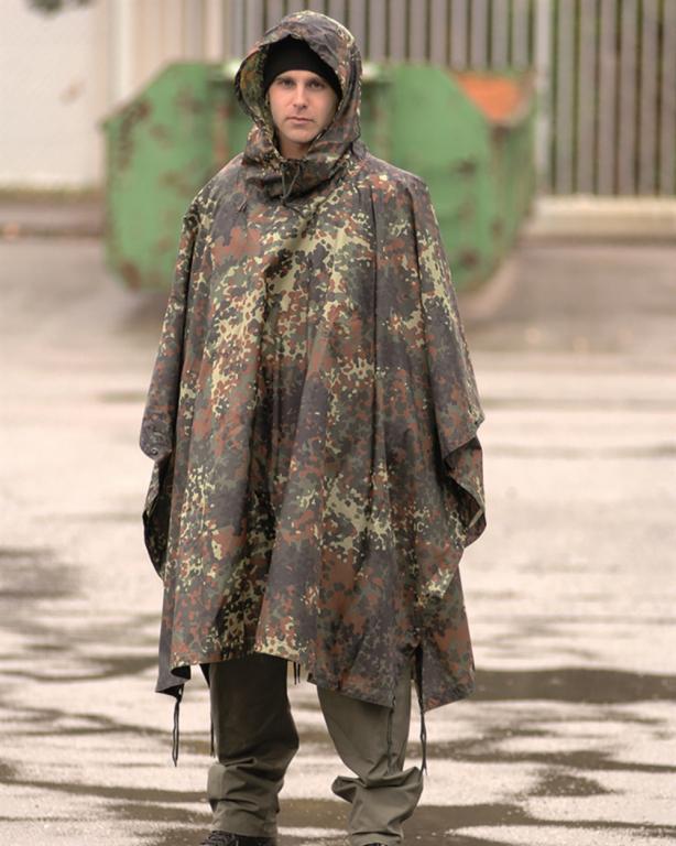 Пончо Poncho Rip-Stop Flecktarn Flecktarn