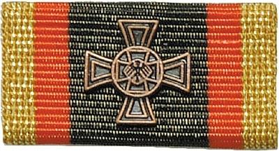 Значок Ribbon buckle BW Cross of Honor Bronze