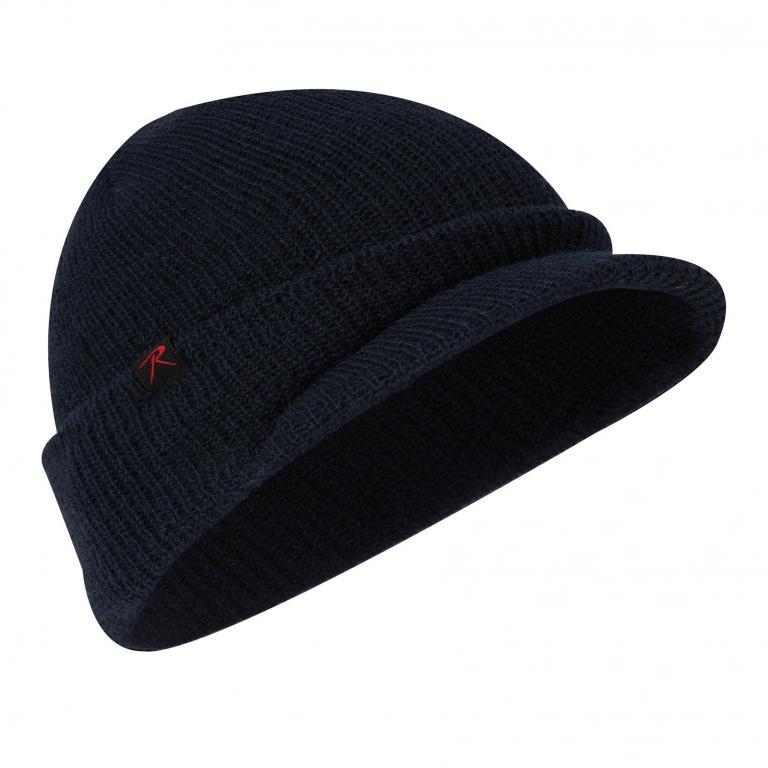 Шапка Watch Cap with Brim NAVY BLUE