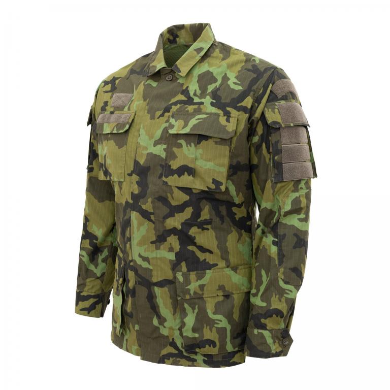 Рубашка Blouse Czech Army M95 forest modernized rip-stop VELCRO used