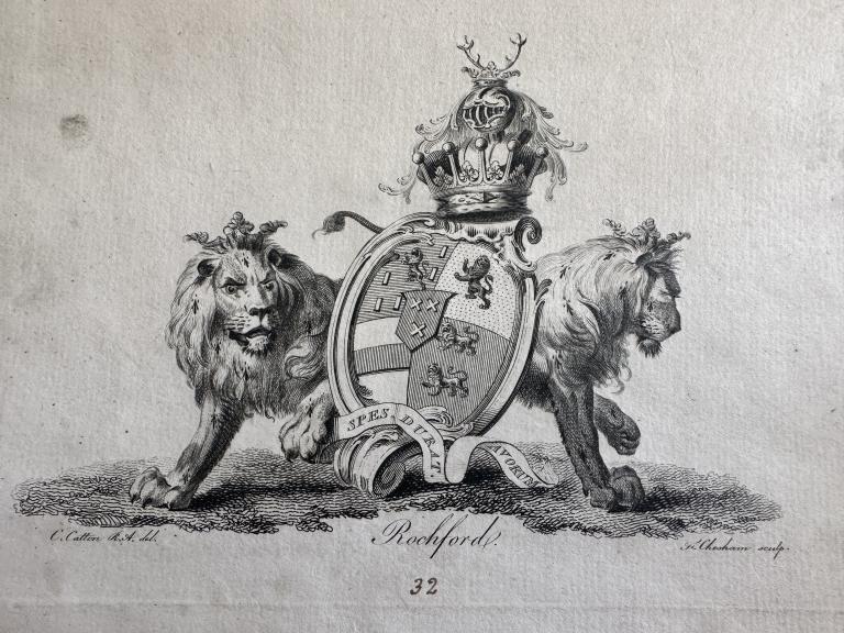 Гравюра. Герб. 1790 г