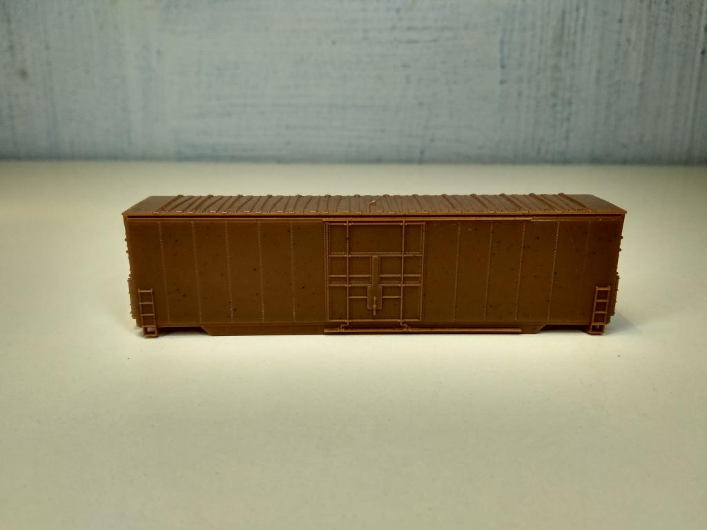 9мм.(N) Корпус крытого вагона hi-cube,Roundhouse