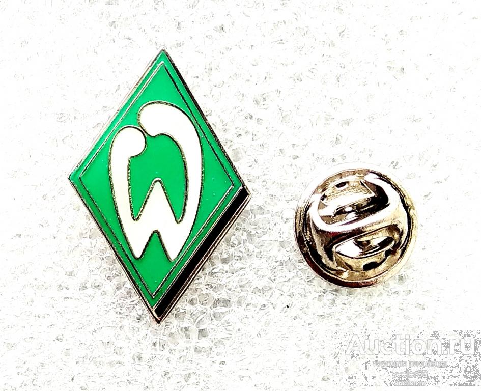 Футбол. Клубы мира. Знак. ФК ВЕРДЕР Бремен - SV WERDER Bremen,  ГЕРМАНИЯ.