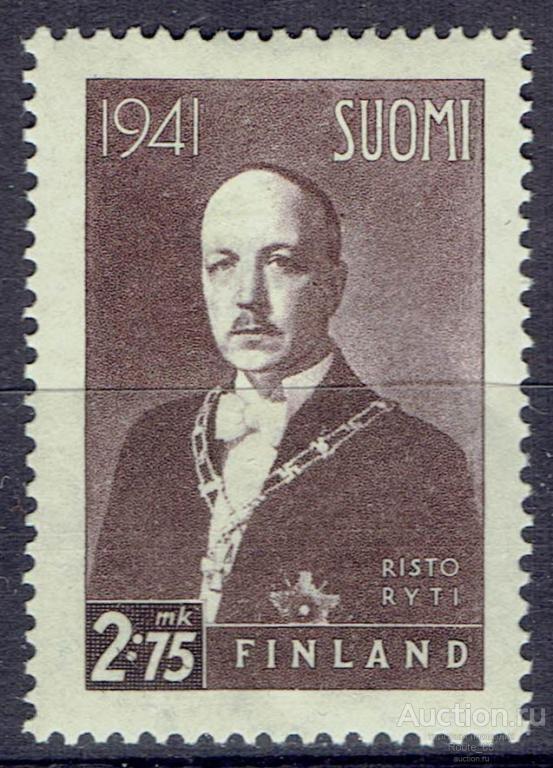 1941 Финляндия Mих 245Х чистая