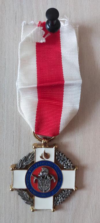 Почетная медаль пожарной службы За заслуги перед ЗОСП РП в Гройце. Польша