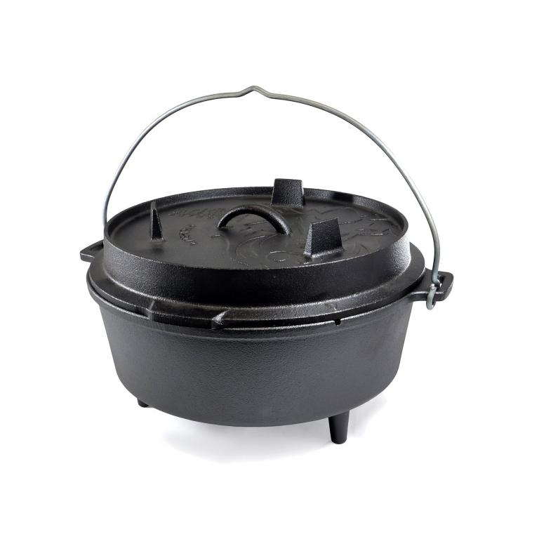 Чугунная кастрюля Iron Pot GRAPEN 6 l