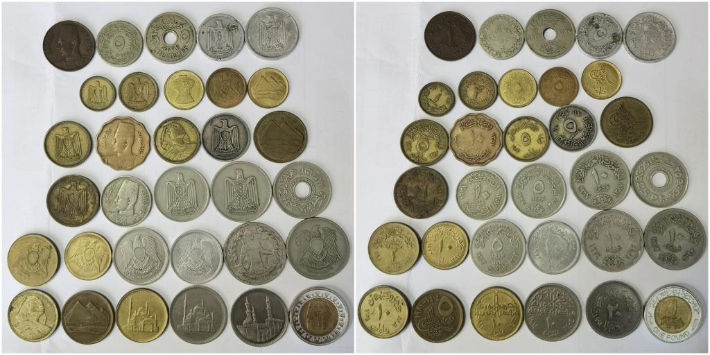 Распродажа коллекции! Египет, 32 монеты