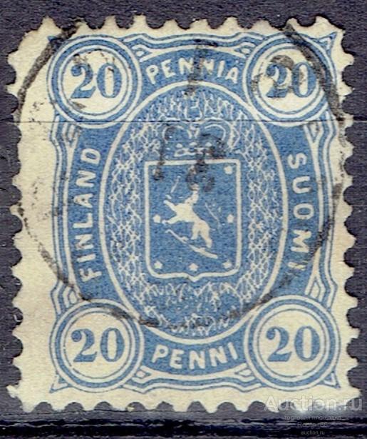 1875-1881 Финляндское княж л11 Сол 19а гаш