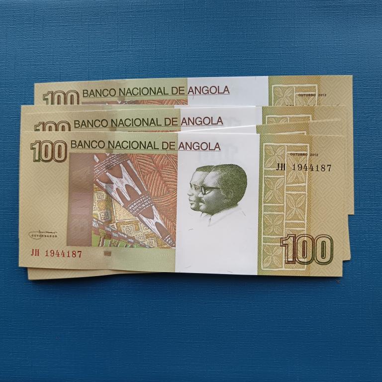 Ангола 100 кванза 2012 год  пресс альбом 5