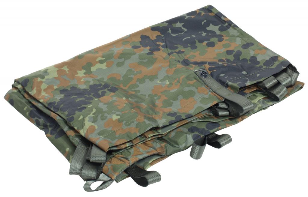 Брезент TacGear Basha multi-purpose tarp 280 x 190 cm Flecktarn