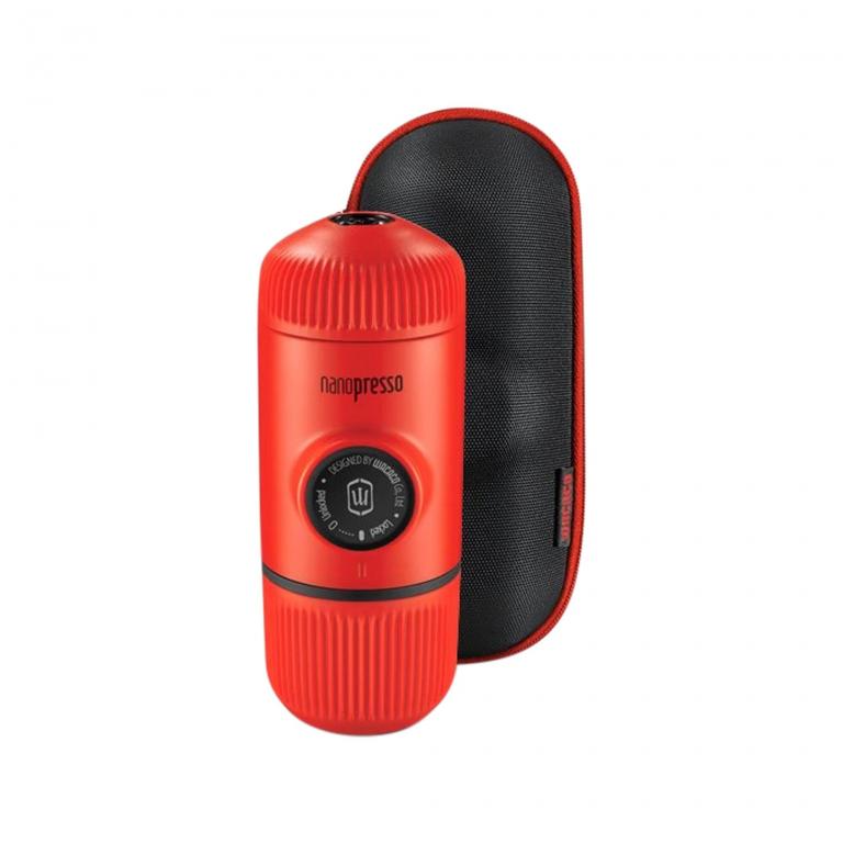 Эспрессо-машина Wacaco Nanopresso incl. protective cover lava red