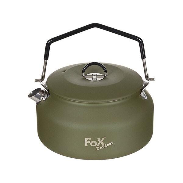 Чайник походный Fox Outdoor Kettle Stainless Steel 1 L olive