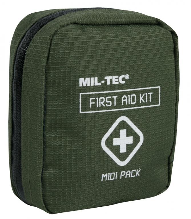 Аптечка Mil-Tec First Aid Kit Midi Pack Olive