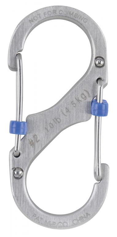 Карабин Nite Ize S-Biner Marine SlideLock Carabiner Silber