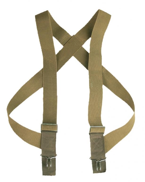 Подтяжки US suspenders with hook Coyote