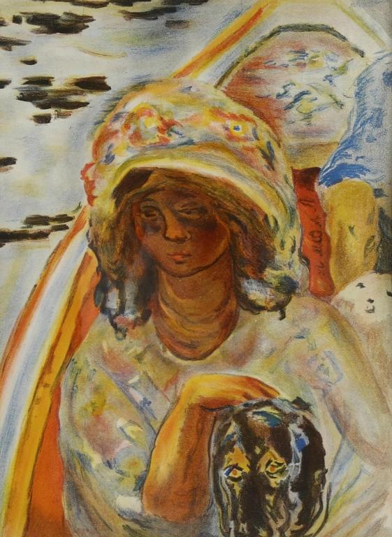 Пьер Боннар (Pierre Bonnard) Литография с камня 1939 г. Оригинал.