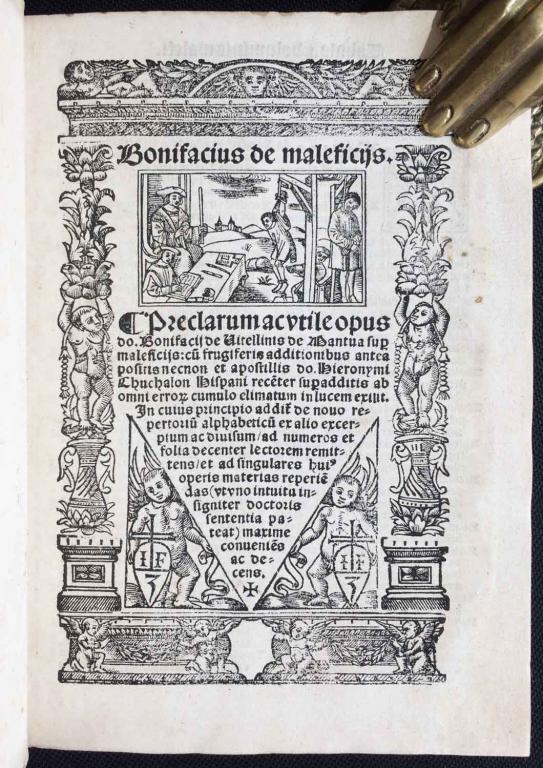 [Палеотип по юриспруденции] Бонифацио Виталини. Об уголовном праве, 1526 год.