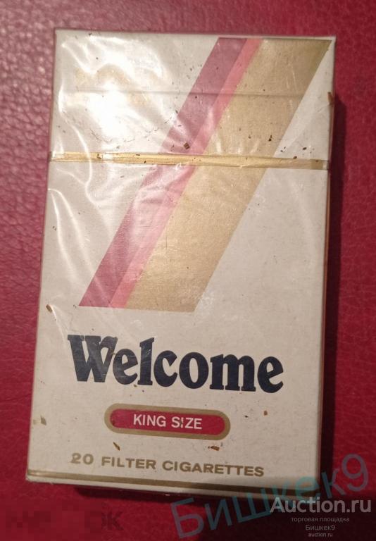 Упаковка от сигарет  Welcome в коллекцию. 