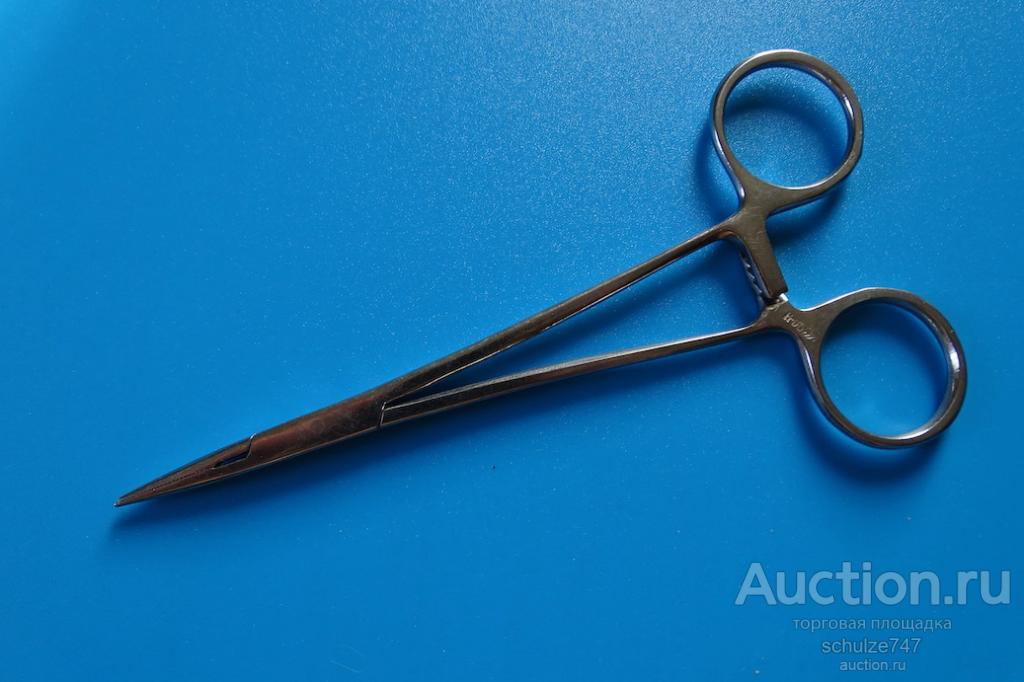 ЗАЖИМ МЕДИЦИНСКИЙ С ФИКСАТОРОМ МЕДИЦИНА ХИРУРГИЯ СССР