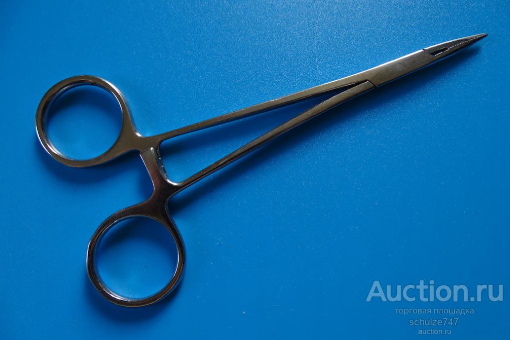 ЗАЖИМ МЕДИЦИНСКИЙ С ФИКСАТОРОМ МЕДИЦИНА ХИРУРГИЯ СССР