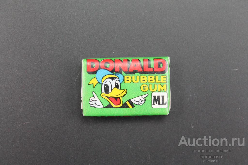 Жевательная резинка Donald ML — покупайте на Auction.ru по выгодной ...
