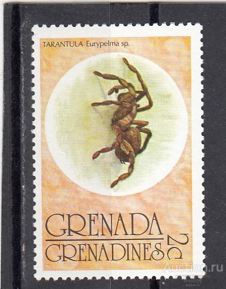 GRENADA  GRENADINES  ГРЕНАДА  Насекомые Паук  № 151 1976  Сост** MNH