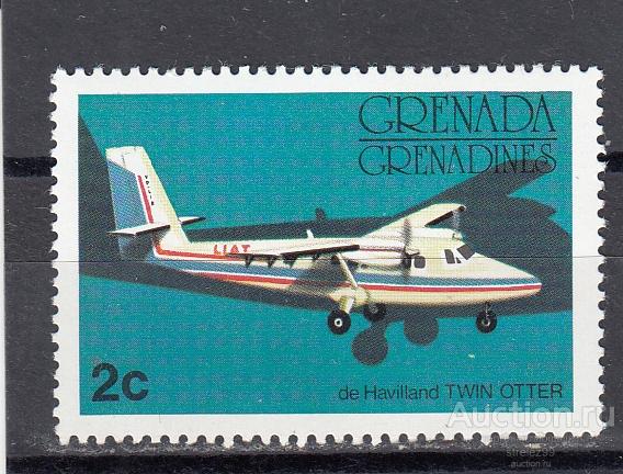 GRENADA  GRENADINES  ГРЕНАДА  Авиация Самолеты № 188  1976  Сост** MNH