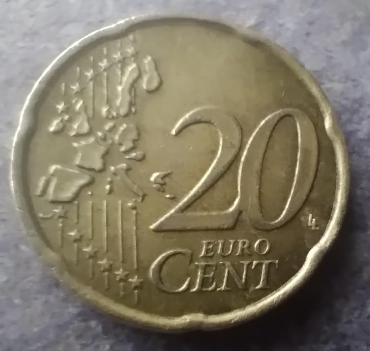 20 Евроцентов Италии