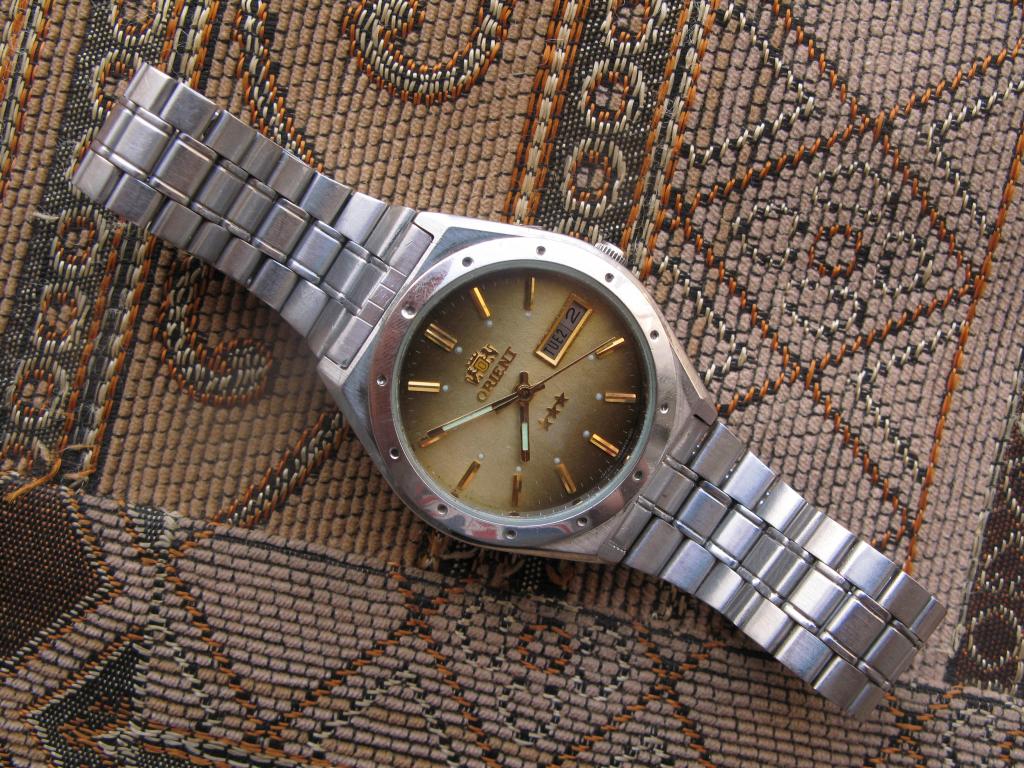 Orient 3 звезды (коричневый)