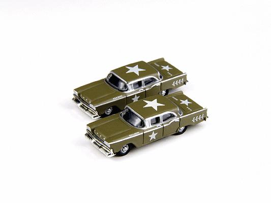 9мм.(N) Ford Custom 300 1959 года армейский,2 штуки