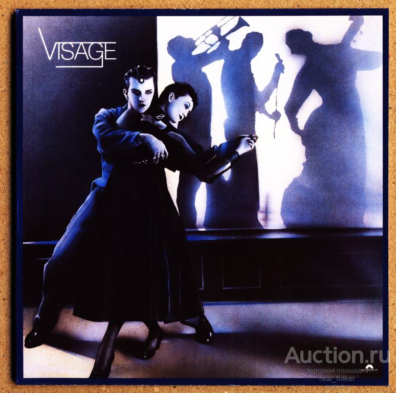 CD-R VISAGE (Ultravox) 1980 "Visage" (Polydor 800 029-2) mini-vinyl